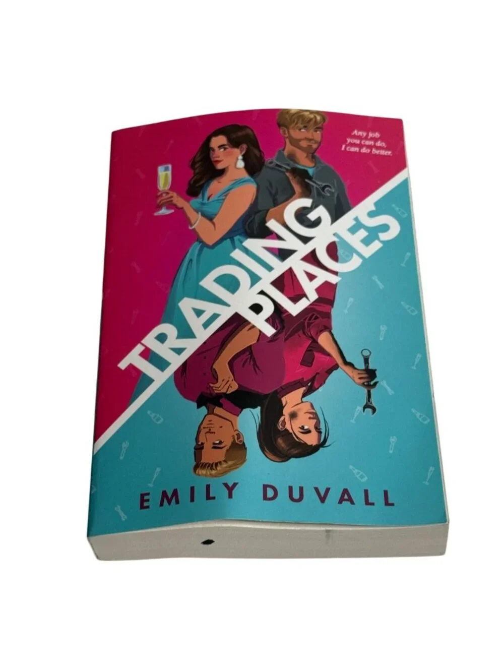 Trading Places Emily Duvall Paperback Romance Enemies to Lovers Novel